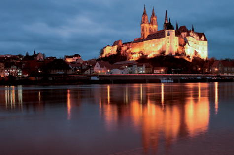 Stollenkarton Motiv Albrechtsburg Meissen