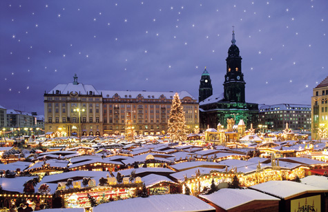 Stollenkarton Motiv Striezelmarkt